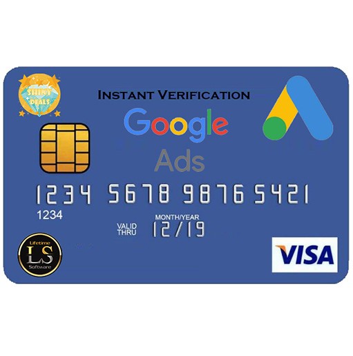 Скриншот Google ADS Virtual VCC MasterCard For Verification⭐🔥🌎