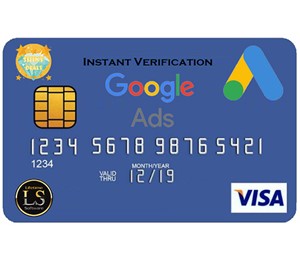 Обложка Google ADS Virtual VCC MasterCard For Verification⭐🔥🌎