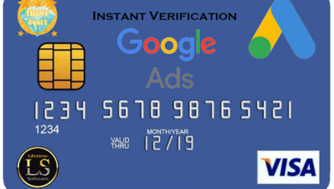 Обложка Google ADS Virtual VCC MasterCard For Verification⭐🔥🌎