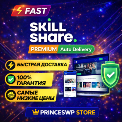 ✨SKILLSHARE PREMIUM ACCOUNT 1 MONTH 🟩