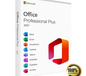 Обложка Office 2021 Pro Plus Партнёр Microsoft Онлайн Ключ