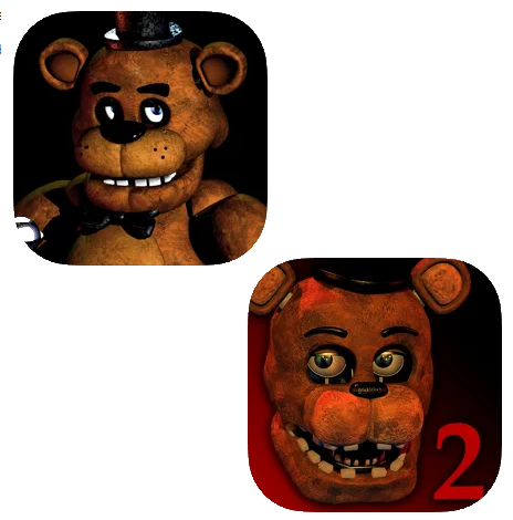 Five Nights at Freddy's и Five Nights at Freddy's 2