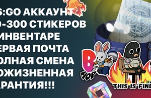 Купить аккаунт CS:GO АККАУНТ| Инвентарь 20-300 СТИКЕРОВ на SteamNinja.ru