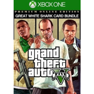 🌍GRAND THEFT AUTO V PREMIUM EDITION+БЕЛАЯ АКУЛА XBOX🔑