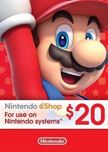 Скриншот Nintendo eshop 20$ USA