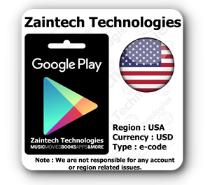 Обложка $25 Google Play US Region - (Instant Delivery)
