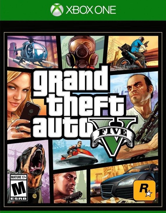 Обложка Grand Theft Auto V Xbox Series X|S