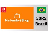Nintendo Eshop 50RS [Brazil]🌏🎁cashback1%