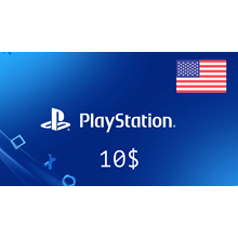 Playstation Network PSN $10 (USA) - без комиссии - irongamers.ru