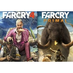 FAR CRY 4 + FAR CRY PRIMAL BUNDLE XBOX🔑КЛЮЧ