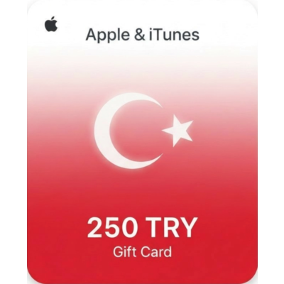 🍎 iTunes Gift Card (Турция) 250 TRY