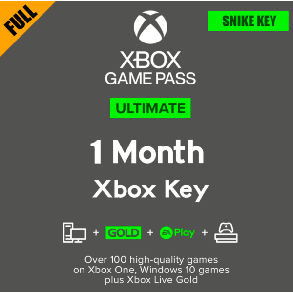 Xbox Game Pass ULTIMATE 1 Месяц