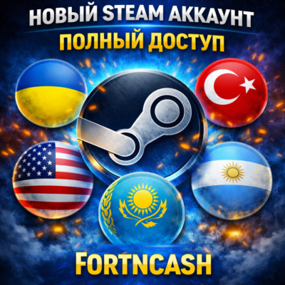Новый Steam Аккаунт ❤️ [Регион Турция/Полный доступ]❤️