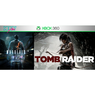 Murdered: Soul Suspect / Tomb Raider|XBOX 360| перенос