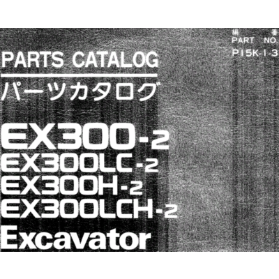HITACHI EX300-2 EX300LC-2 EX300H-2 EX300LCH-2
