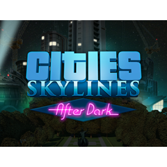 CITIES SKYLINES AFTER DARK STEAM Key Region free