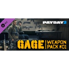 PAYDAY 2: Gage Weapon Pack #01 💎 DLC STEAM GIFT РОССИЯ