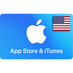 ⭐3$ iTunes USD Gift Card - Apple Store [БЕЗ КОМИССИИ]