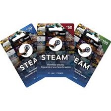STEAM WALLET GIFT CARD 3 USD (US $) USA