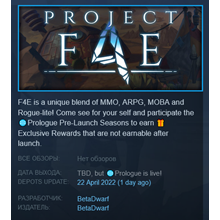 Project F4E (Playtest) (Steam Key/Region Free) + 🎁