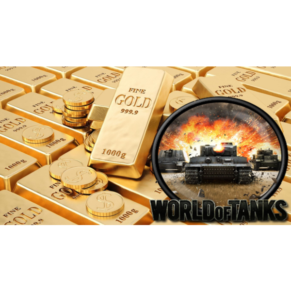 3 000 — 25 000 ед. Золота World of Tanks Xbox