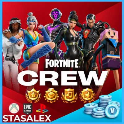 FORTNITE ОТРЯД (CREW) 1 МЕСЯЦ + БОЕВОЙ ПРОПУСК + 800 V-BUCKS | EPIC | ВСЕ ПЛАТФОРМЫ