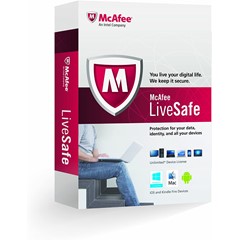 Антивирус McAfee Livesafe Unlimited Device 1 год GLOBAL