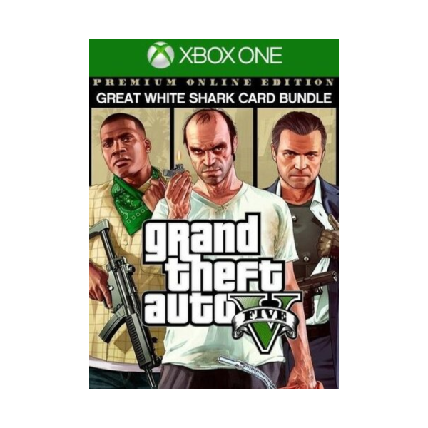 GTA V PREMIUM Edition XboxOne Ключ + White Shark Card