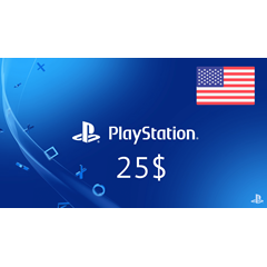 🎮Playstation Network (PSN)    25$🔥(US) [Без комиссии]