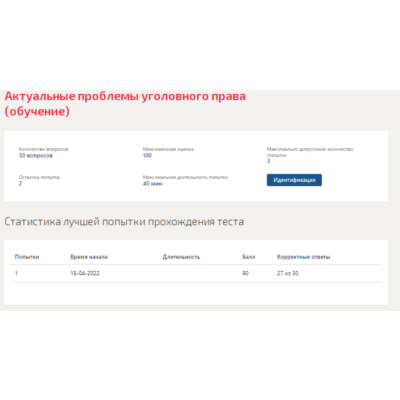 Актуальные проблемы уголовного права.Тест Синергия 2022