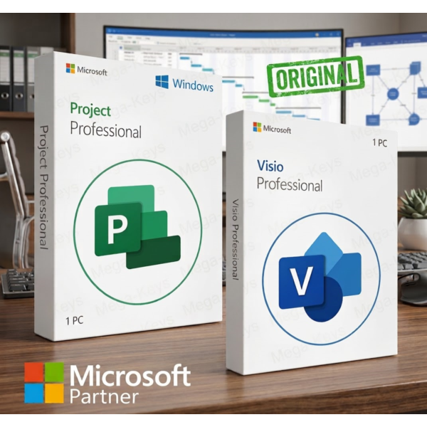 MS VISIO/PROJECT Партнер Microsoft | Чек ФЗ | Купить лицензионный ключ