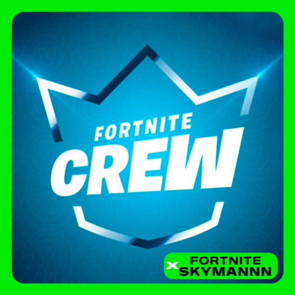 FORTNITE CREW (Battle Pass + 1000 V-Bucks) — 1 МЕСЯЦ