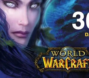 Обложка WoW World of Warcraft 30 Days Time Card EU/RU Battlenet