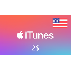 iTunes 🔥 Gift Card -   2$ 🇺🇸(USA) [Без комиссии]