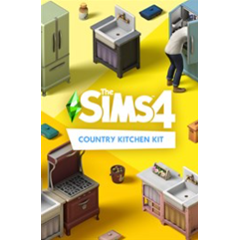 The Sims 4 Country Kitchen Kit  Origin/EA APP KEY ROW