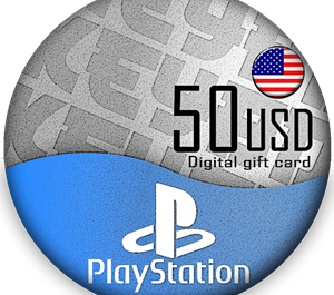 Обложка ? Playstation Network PSN ⏺ 50 USD (USA)