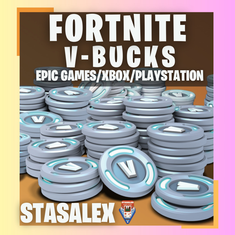 Купить 🚀FORTNITE В-БАКСЫ 1000-13500⚡EPIC-XBOX-PS🚀БЫСТРО🔥