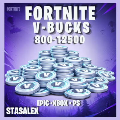 FORTNITE V-BUCKS 800–12500 ЧЕРЕЗ EPIC GAMES | XBOX / PS | БЫСТРО ЛЮБОЙ АККАУНТ
