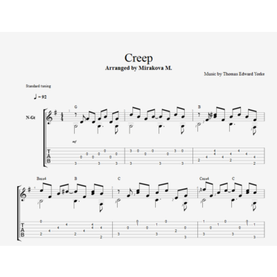Radiohead - Creep