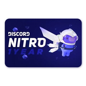 🪄Discord Nitro 1 Year (PREMIUM)🚀Global🌍(Bank Card)