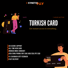 ⚡️🔥Turkish Payment Card (50TL-30.000TL)+Udemy+Other🔥⚡