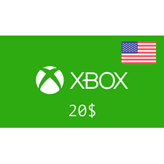 ✅ Xbox 🔥Gift Card - 20$ (USA) [Без комиссии]