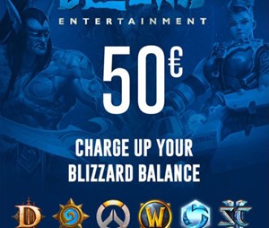 🌠 Blizzard Подарочная карта Battle.net 50€ (EU)  :3