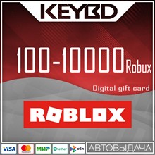 🤖 Подарочная карта 100 USD на 10000 Robux Roblox 🤖 - irongamers.ru
