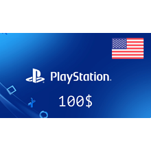 ⭐️ [USA] Карта пополнения PSN 100 USD (PlayStation Net) - irongamers.ru
