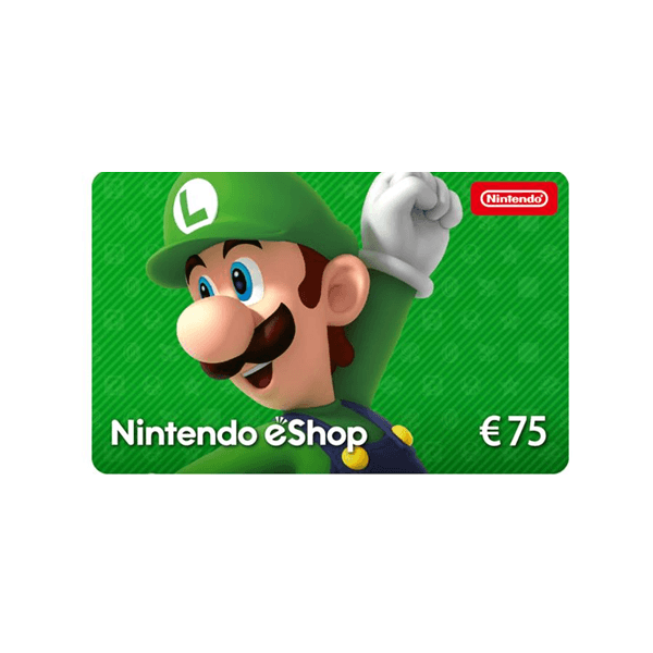 КАРТА ОПЛАТЫ NINTENDO ESHOP — 75 EUR [EU] | СКИДКИ
