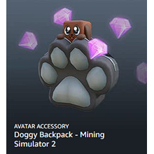 🔑KEY🔑✅ Doggy Backpack - Mining Simulator 2 ✅🚀ROBLOX