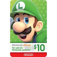 Nintendo eShop Gift Card $10 USD🕹️(США)🔥Лучшая цена🔥