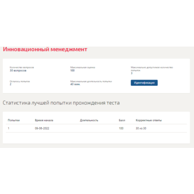 Инновационный менеджмент.Тест Синергия 2022г 100 баллов