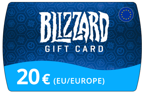 Скриншот Blizzard Gift Card 20 EUR (Battle.net) EU
